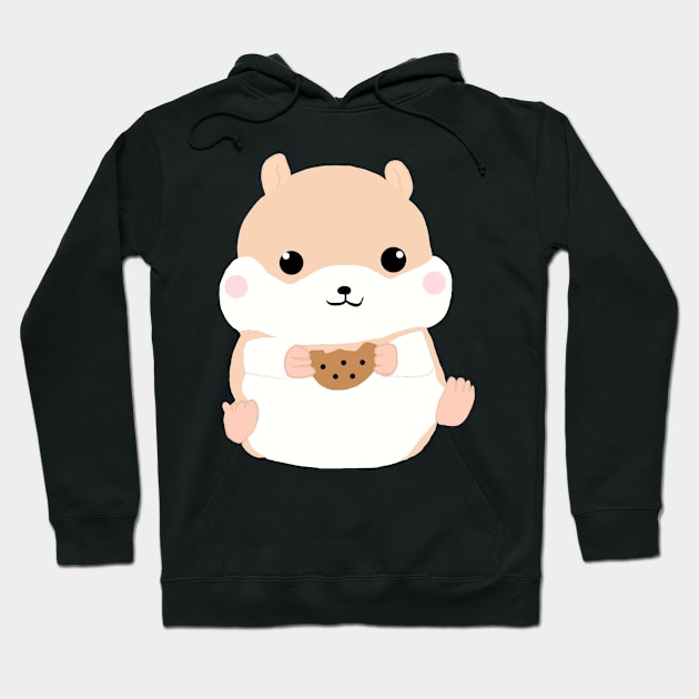 Hamster with Cookie Hoodie by SweetAnimals